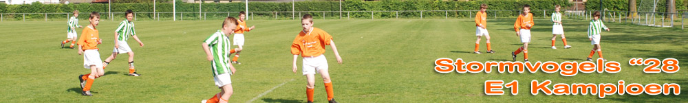 Kampioenswedstrijd E1 (02-05-2009)