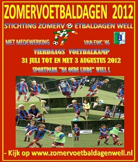 Zomervoetbaldagen Well 2012