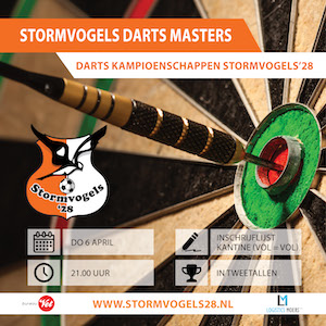 Stormvogels Darts Masters op 6 April